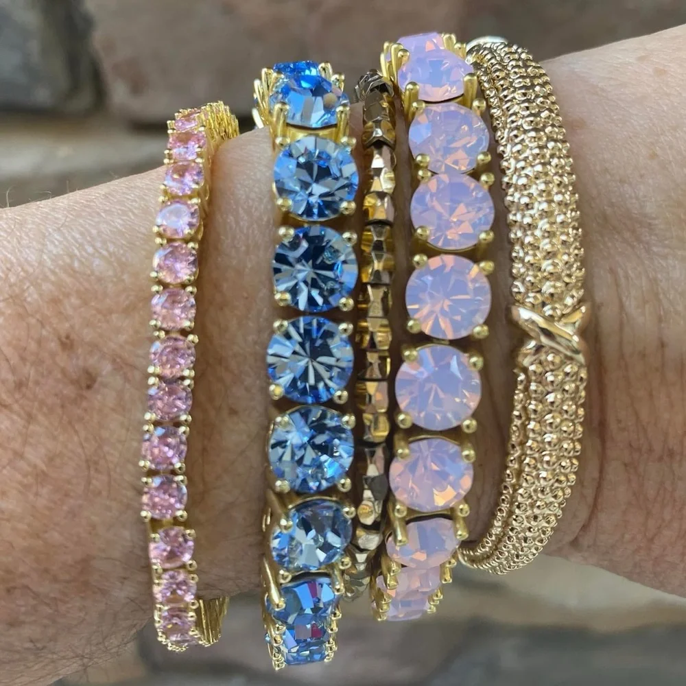 40 Carat Pink Opal Park Lane Impression Bracelet NWT - Picture 8 of 16